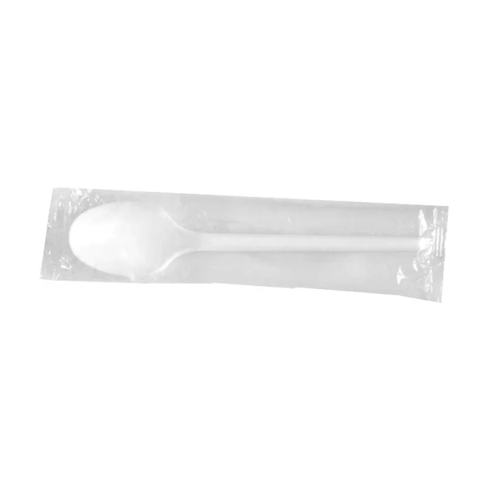 Hauptproduktbild Lžíce bílá 16,5 cm hygienicky balená [100 ks]