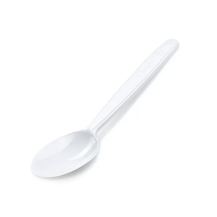 Hauptproduktbild Lžíce (PP) znovu použitelná bílá 18,5cm [50 ks]