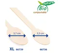 Weiteres Produktbild Löffel aus Holz 16cm `XL` [100 St.]