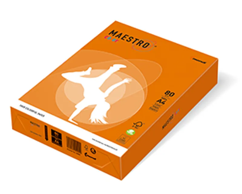 Hauptproduktbild MAESTRO color INTENSIV 160g 250 listů Orange - OR43