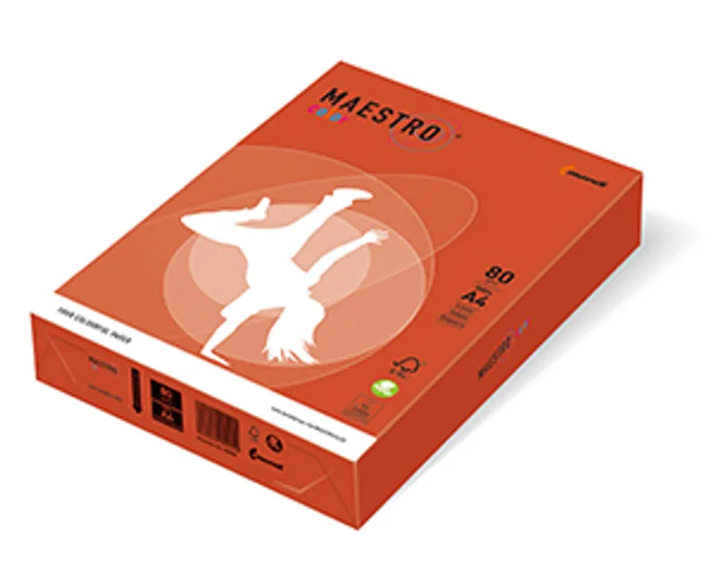Hauptproduktbild MAESTRO color INTENSIV 160g 250 listů Brick Red - ZR09