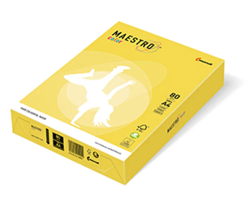 Hauptproduktbild MAESTRO color INTENSIV 80g 500 listů Canary Yellow - CY39