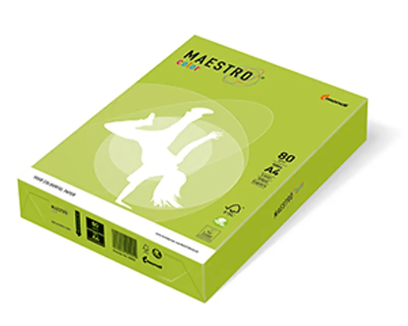 Hauptproduktbild MAESTRO color INTENSIV 80g 500 listů Lime Green - LG46