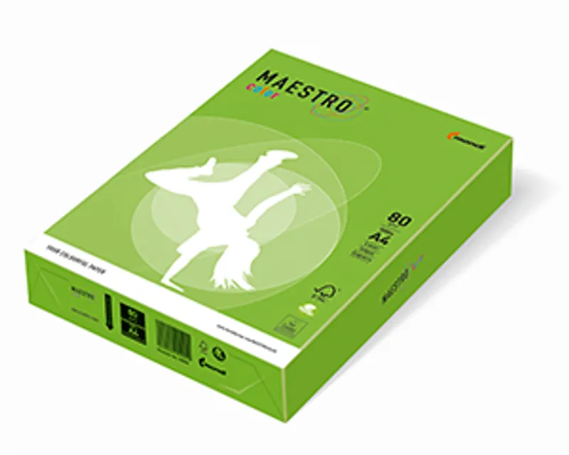 Hauptproduktbild MAESTRO color INTENSIV 80g 500 listů Spring Green - MA42