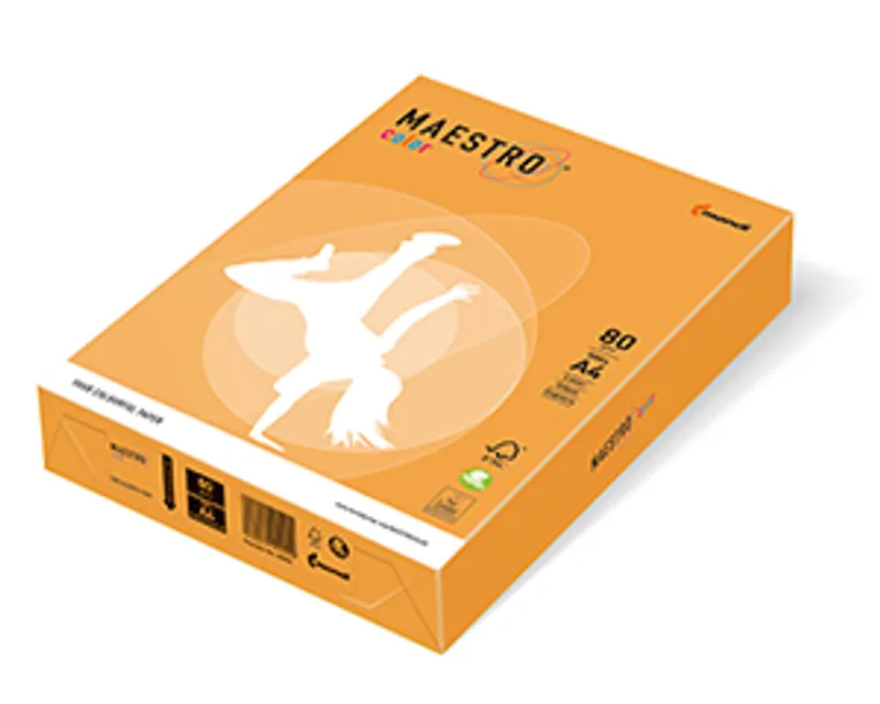 Hauptproduktbild MAESTRO color NEON 80g 500 listů Neon Orange - NEOOR