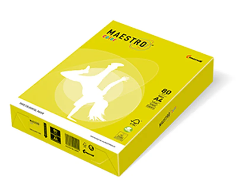 Hauptproduktbild MAESTRO color NEON 80g 500 listů Neon Yellow - NEOGB