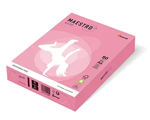 MAESTRO Farbe PASTELL 160g 250 Blätter Flamingo - OPI74