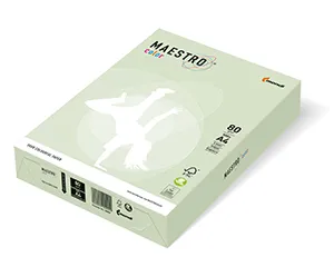 MAESTRO Farbe PASTELL 80 g 500 Blatt Grün - GN27