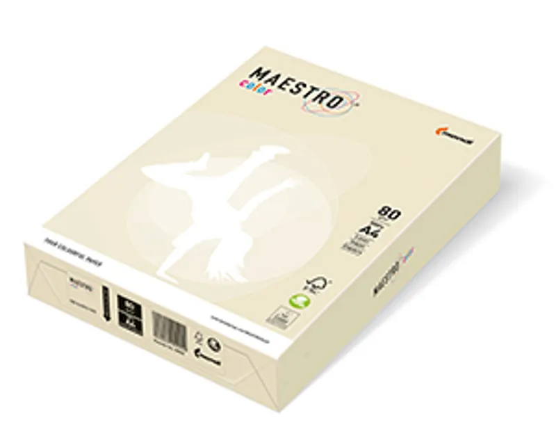 Hauptproduktbild MAESTRO color PASTELL 80g 500 listů Vanilla - BE66
