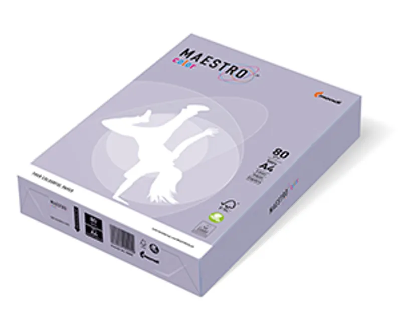 Hauptproduktbild MAESTRO color TREND 80g 500 listů Lavender - LA12