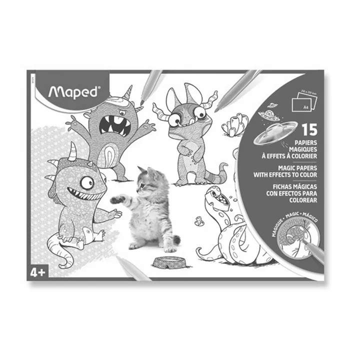 Hauptproduktbild Magické omalovánky Maped A4, mix motivů