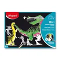 Magisches Malbuch Maped with brush A4, Motivmix