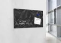 Magnetische Glastafel, 91x46 cm, SIGEL, „Artverum®“, schwarz