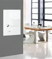 Weiteres Produktbild Magnetische Glastafel „Artverum®“, weiß, 100x65cm, SIGEL