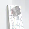 Weiteres Produktbild Magnetische Glastafel „Artverum®“, weiß, 100x65cm, SIGEL
