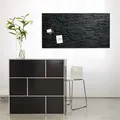 Magnetická skleněná tabule "Artverum® ", textura břidlice, 91x46cm, SIGEL