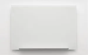 Magnetická skleněná tabule "Diamond", bílá, 55,9x99,3 cm, NOBO