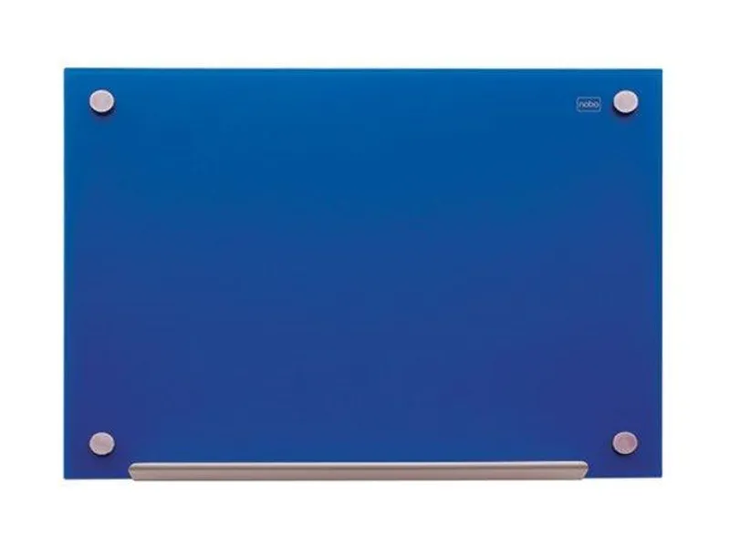 Hauptproduktbild Magnetická skleněná tabule, modrá, 90 x 120 cm, NOBO