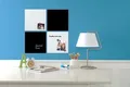 Magnettafel Square Tile, beschreibbar, 360x360mm, weiß, REXEL