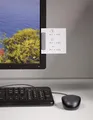 Weiteres Produktbild Magnetický klip "DURAFIX CLIP", samolepicí, stříbný, 60 mm, 5 ks/bal., DURABLE