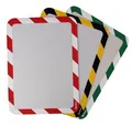 Magnethülle Magneto Safety, rot-weiß, selbstklebend, A4, TARIFOLD [2 Stück]