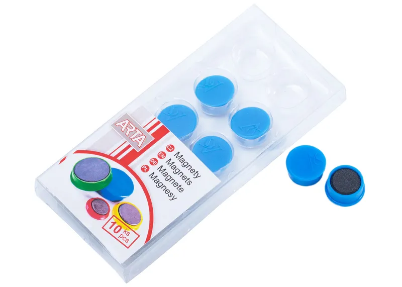 Hauptproduktbild Magnety ARTA průměr 16mm, modré (10ks v balení)