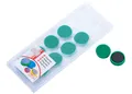 ARTA Magnete Durchmesser 25mm, grün (10 Stück in einer Packung)