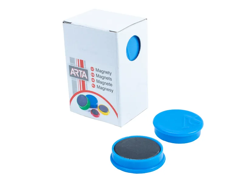 Hauptproduktbild Magnety ARTA průměr 30mm, modré (10ks v balení)