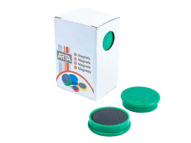 Hauptproduktbild Magnety ARTA průměr 30mm, zelené (10ks v balení)