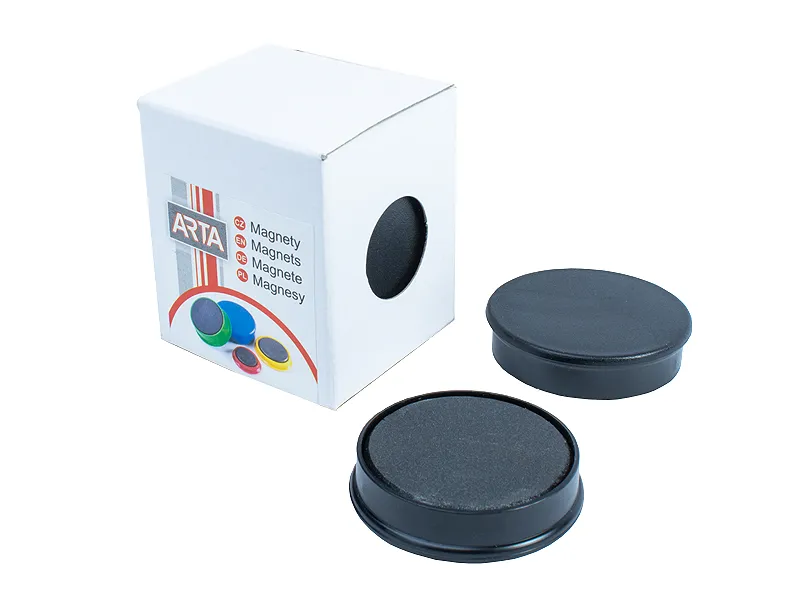 Hauptproduktbild Magnety ARTA průměr 40mm, černé (4ks v balení)