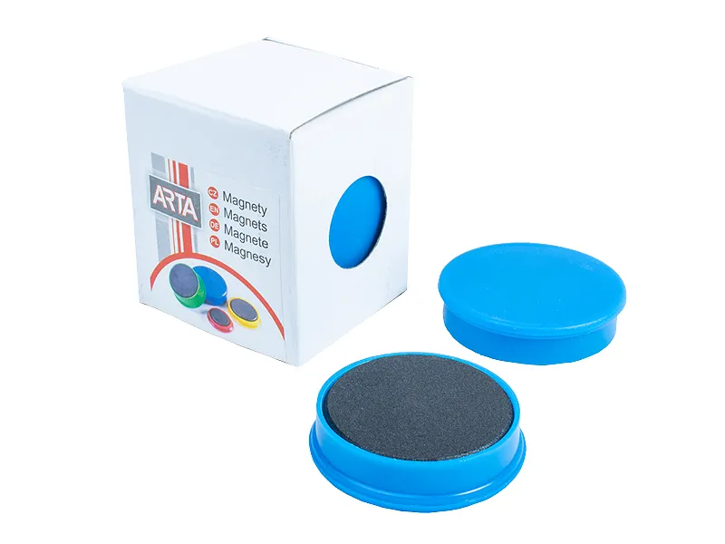Hauptproduktbild Magnety ARTA průměr 40mm, modré (4ks v balení)