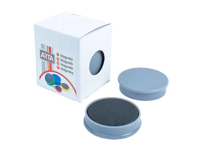 Hauptproduktbild Magnety ARTA průměr 40mm, šedé (4ks v balení)