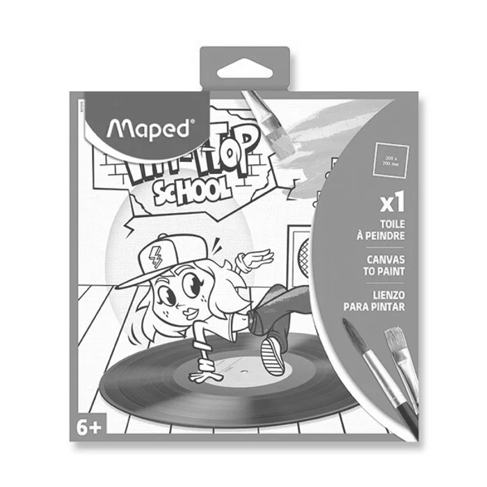 Hauptproduktbild Malířské plátno Maped s předkresleným motivem 200 x 200 mm