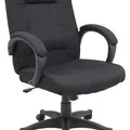 Weiteres Produktbild Managerstuhl "LGA 69 T", schwarz, gepolstert, schwarzes Kreuz