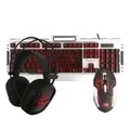 Weiteres Produktbild Marvo CM303, Tastatur-Set mit Gaming-Maus und Kopfhörern, CZ/SK, Game, verkabelt (USB), silbern, unterbeleuchtet