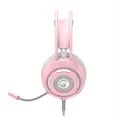 Weiteres Produktbild Marvo HG8936, Kophörer mit Mikrofon, Lautstärkeregelung, rose, unterbeleuchtet, 3.5 mm jack + USB