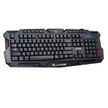 Marvo K636, Tastatur US, Game, unterbeleuchtet typ verkabelt (USB), schwarz