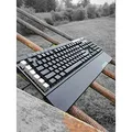 Marvo KG965G, Tastatur US, Game, blaue Schalter typ verkabelt (USB), schwarz, mechanische, RGB-Beleuchtung