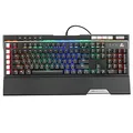 Marvo KG965G, Tastatur US, Game, blaue Schalter typ verkabelt (USB), schwarz, mechanische, RGB-Beleuchtung
