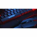 Marvo KW509, Tastatur mit der optischen Maus, CZ/Sk, Gamingset, schnurlos, schwarz
