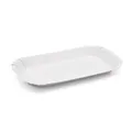 Pappschale oval weiß 23 x 15 x 2 cm [100 St.]