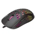 Weiteres Produktbild Marvo Maus M399, 6400DPI, optisch, 6Tas., USB verdrahtet, schwarz, Game, unterbeleuchtet