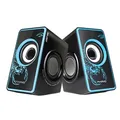 Weiteres Produktbild Marvo-Lautsprecher SG-201, 2.0, 6W, blau, Lautstärkeregelung, Gaming, 200Hz-20kHz