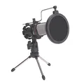 Marvo, Mikrofon, MIC-02, ohne Lautstärkeregler, schwarz