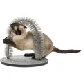 Massagebogen für Katzen 36 x 33 cm grau