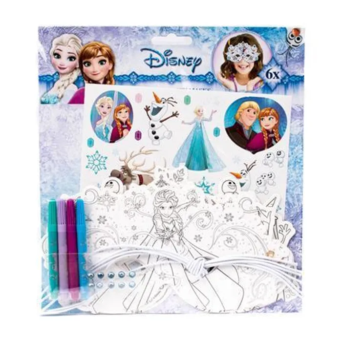 Hauptproduktbild Maska k vybarvení "Frozen", kreativní sada, CANENCO