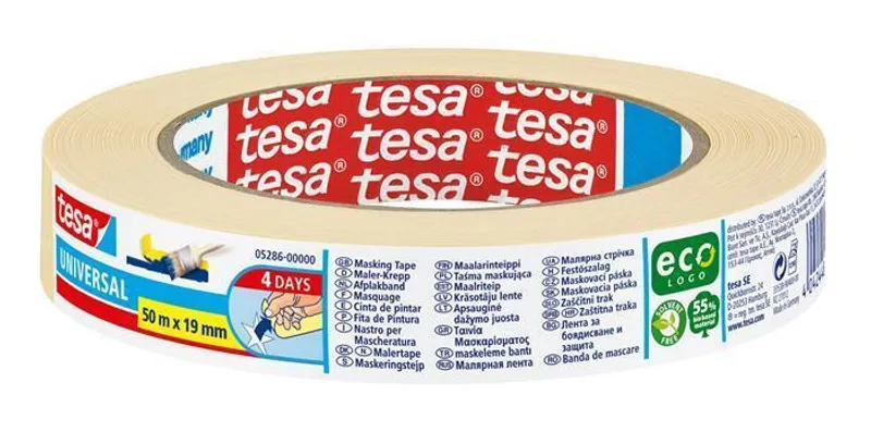 Hauptproduktbild Maskovací páska "Standard 5085", 19 mm x 50 m, TESA