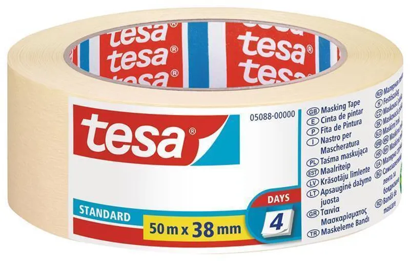 Hauptproduktbild Maskovací páska "Standard 5088", 38 mm x 50 m, TESA