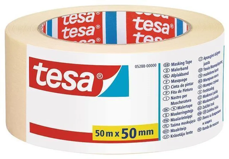 Hauptproduktbild Maskovací páska "Standard 5089", 50 mm x 50 m, TESA