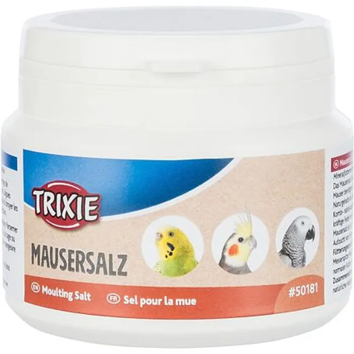 Hauptproduktbild MAUSERSALZ přepeřovací sůl pro ptactvo, 150 g